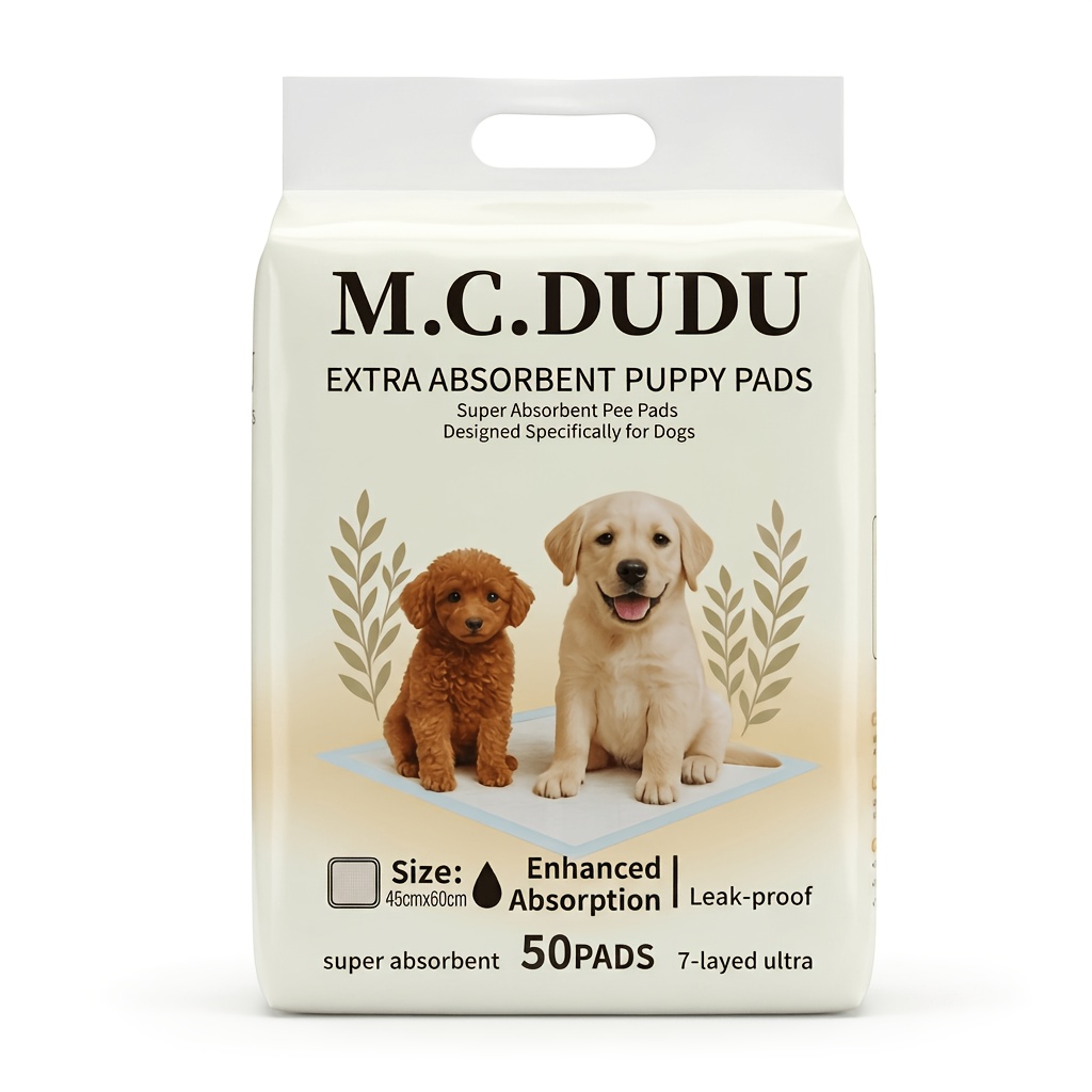 TEMU 20/40/50/100pcs ( Pack) Dog Pee Pads Suitable For Potty Training, Ultra-absorbent Thickened Puppy Training Pads With Disposable Odor Eliminator