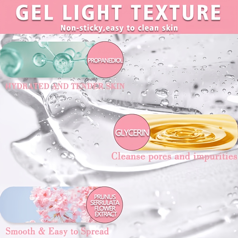 50g cherry   exfoliating facial cleanser a gentle hypoallergenic formula that   cleanses without leaving a greasy residue or clogging pores suitable for   tones this exfoliating gel is designed for daily skincare use by   men Product details 3