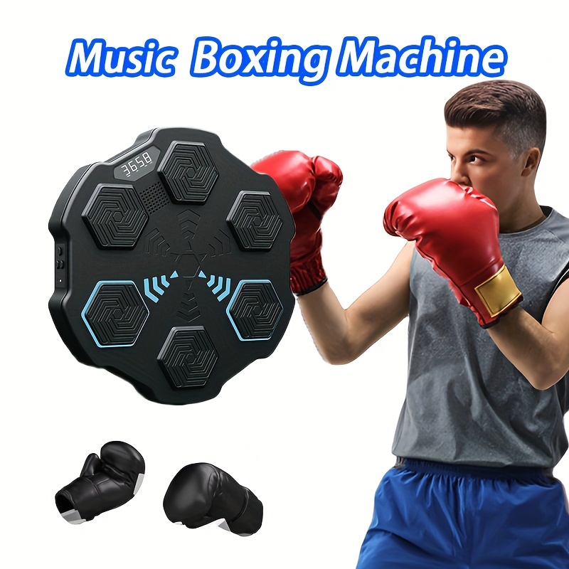 Fitness Exercise Smart Music Boxing Machine Bluetooth Punching Pad LED  Lighted Sandbag Home – the best products in the Joom Geek online store