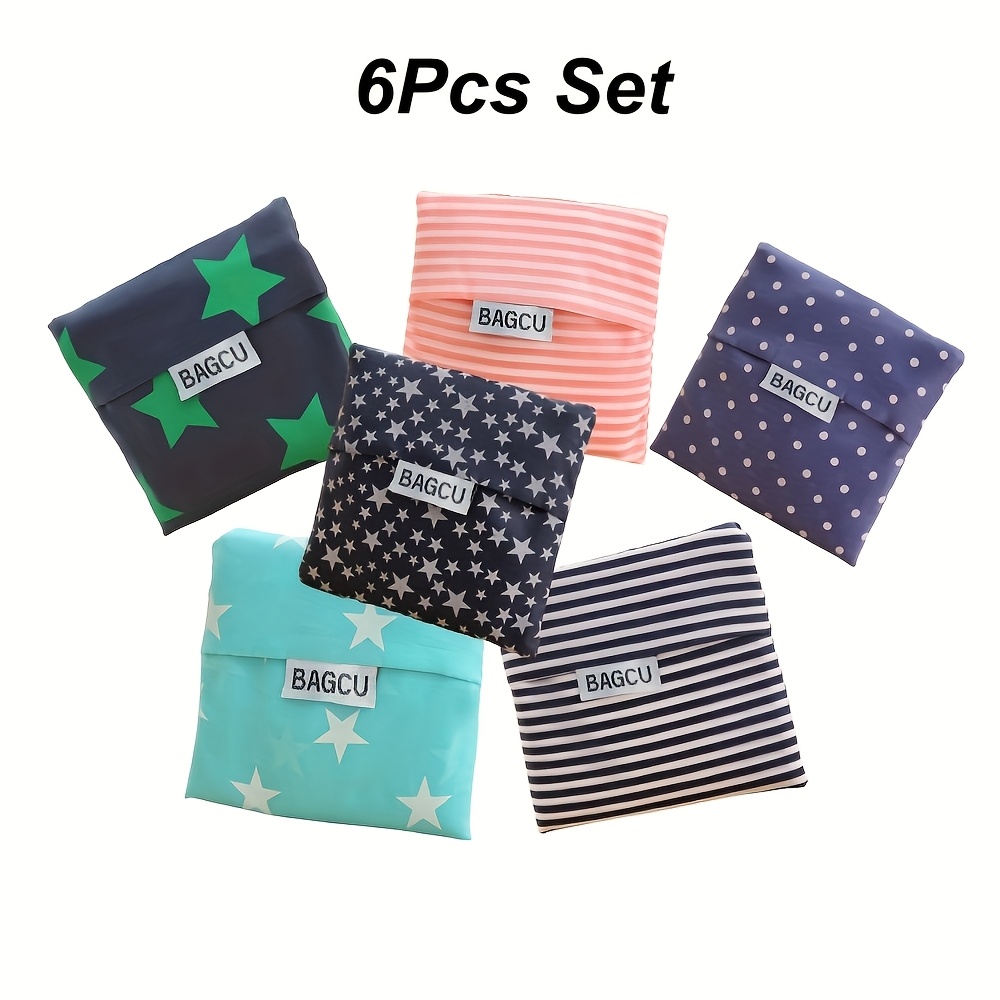 TEMU Reusable Grocery Bags That Are Foldable, Washable, Suitable For Carrying Heavy Items, Portable, And Lightweight
