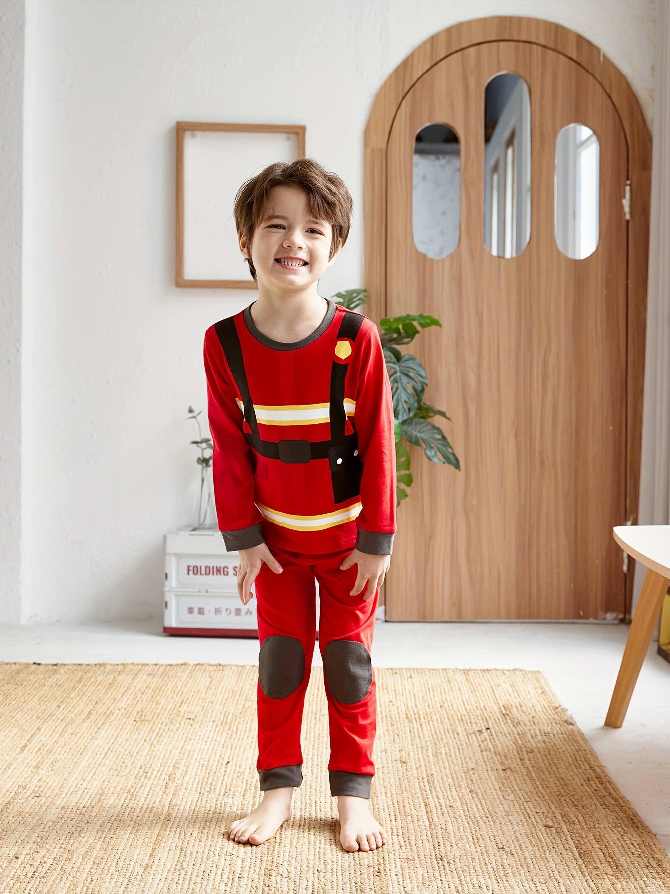 Boys fireman online pajamas