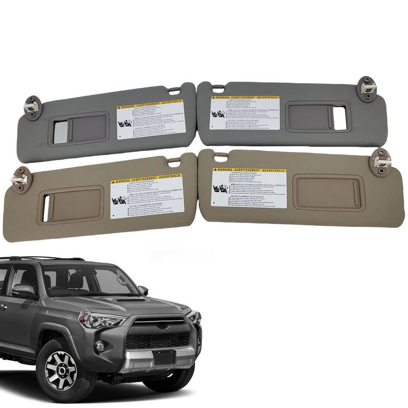 Gray Left Driver Side Sun Visor For Nissan Sentra 2013-2019 – AUSMILA – OEM 96401-3SG8A