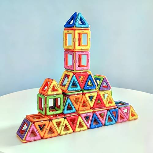 35pcs random color magnetic building blocks for projects a large set of stem construction toys educational magnets for learning in colors perfect as birthday gifts for the christmas new year gift