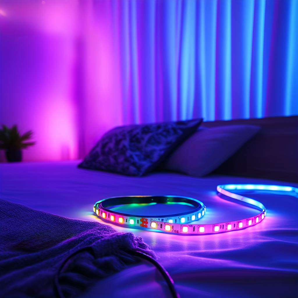 Intelligente Led Lichtleisten Schlafzimmer Rgb Led Leuchten