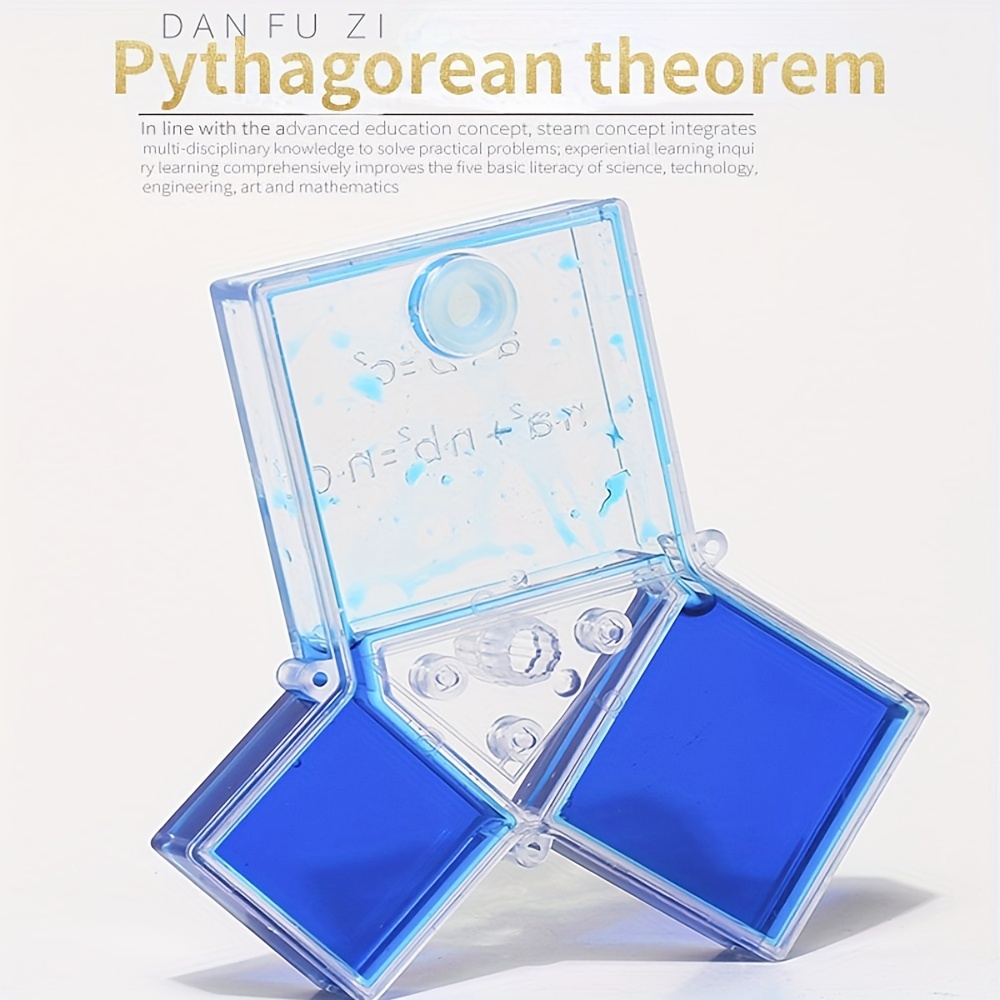 

Pvc Pythagorean Demonstration Set - 1set Kit, Diy Educational Teaching Aid, Technology Tool For And , No Battery Required