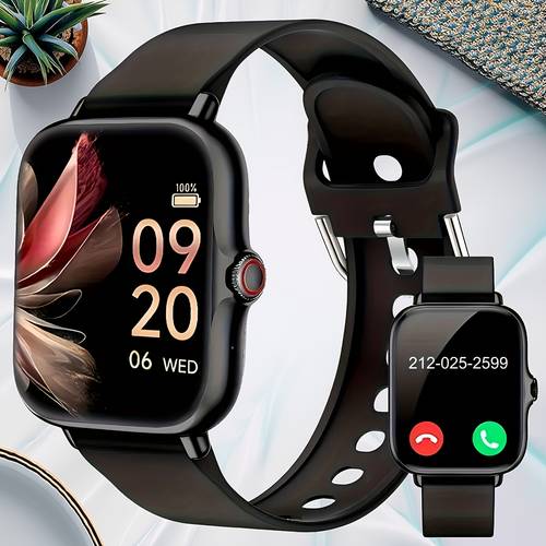 smartwatch and smart bracelet for men and women with multiple built in sports compatible with iphone and systems suitable as a holiday gift