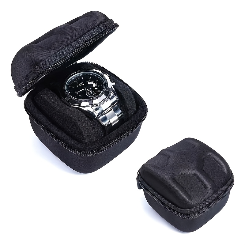 

Eva Hard Shell Watch Display Box, Anti-impact Polyester Watch Gift Box, Rectangle Protective Storage Case With Customizable Design