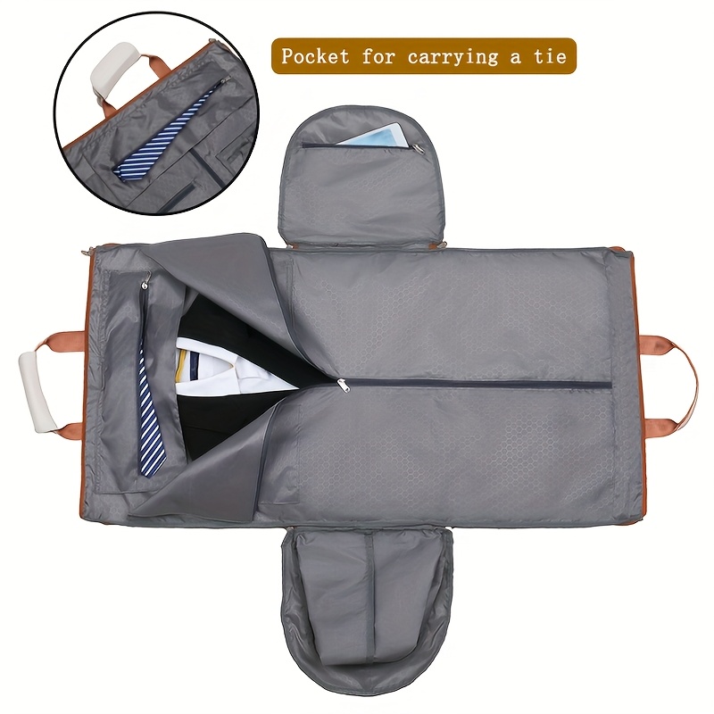 Moqueta de Nylon para Mujer, Bolso Multifuncional con Compartimento Separado Seco/Húmedo y Diseño de Zona para Zapatos, Mochila de Viaje con Muchas Bolsillos Ideal para Negocios y Viajes
