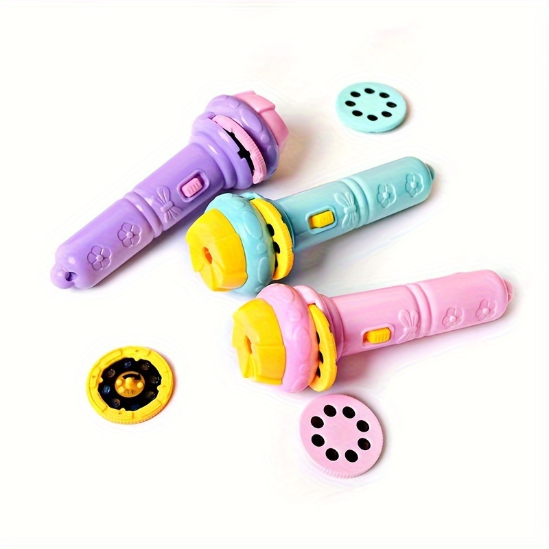 32 Pattern Flashlights Projector Bedtime Fun Puzzle Toys Dinosaur Animals Marine Insects Multiple Numbers Letters Fruits Multiple Pattern Projection Flashlights Holiday Gifts Christmas Gifts