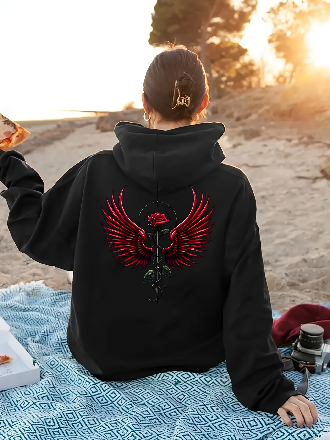 YEGG Wing hoodie SET 黒 YEGG Wing hoodie SET 黒 YEGG Wing hoodie SET 黒 Wing Hoodie