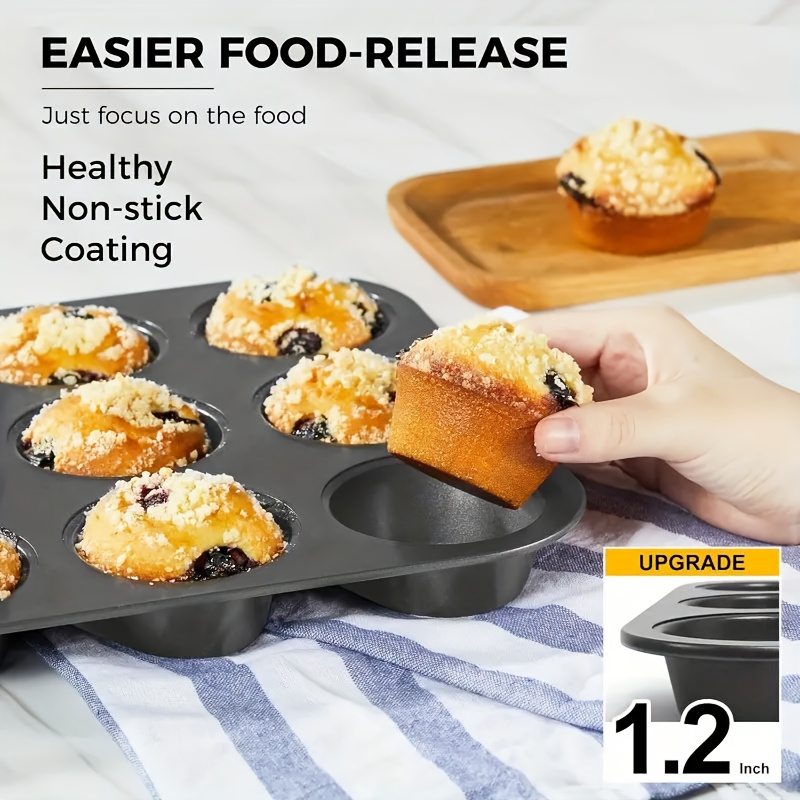 12 24 cup mini muffin pan durable baking pan non stick Temu