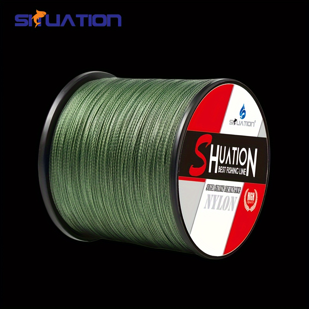 

Abrasion Resistant Green Braided Pe Fishing Line - Anti-bite Sensitive Line For Freshwater And Saltwater Fishing - 109 Yards, 328 Yards, 546 Yards