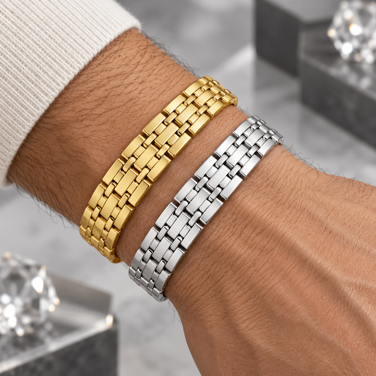 Latest Retro Easy Magnetic Bracelet, Unisex Gift