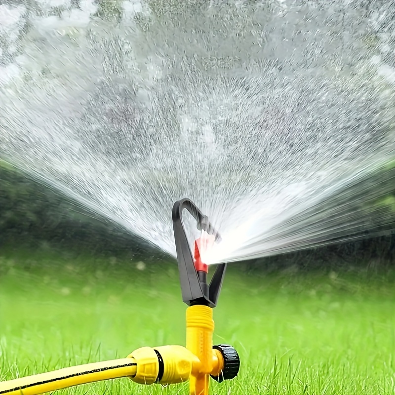 

Handheld Garden Lawn Sprinkler, Automatic Rotating Water Sprayer With Butterfly Rain Pattern, Plastic Material With Multiple Components Included For Agricultural Irrigation And Watering Equipment