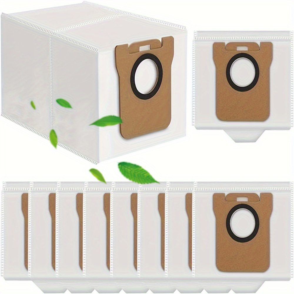 Image of 10 Dust Bag Replacements For L20 Ultra/ X20 Pro/ X20 Pro Plus/ L10s Ultra For Xiaomi X10/ X10 Plus S10 Pro Robot Additions, Sealed Vacuum Bags