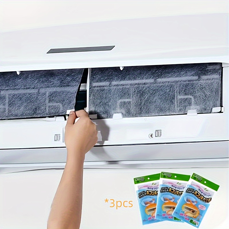 TEMU 2/6Pcs, Filtro de Ar Condicionado de Cortar para Ar e Eficiência Aprimorada