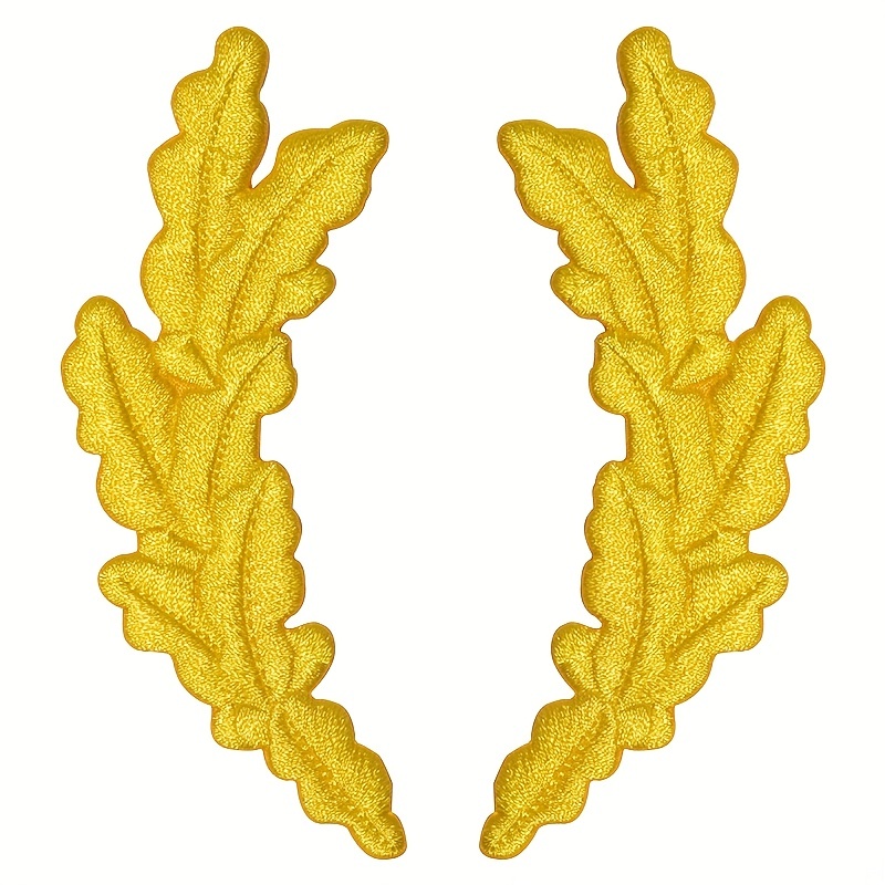 E-shop 1 Paar Blatt-Stickerei-Patches