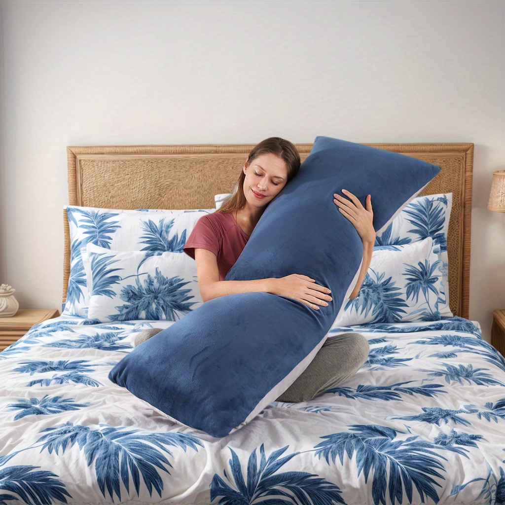 rectangular plush body pillow with comfort! our body pillow