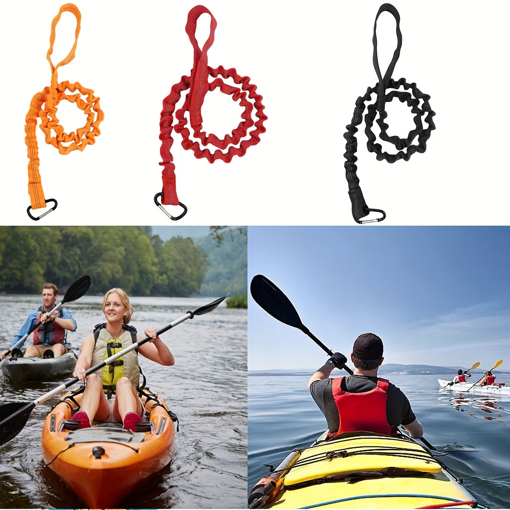 1pc Kayak Paddle Leash Kayak Rod Leash Kayak Paddle Lanyard Stretchable  Kayak Accessories For Kayak And Paddles - Sports & Outdoors - Temu