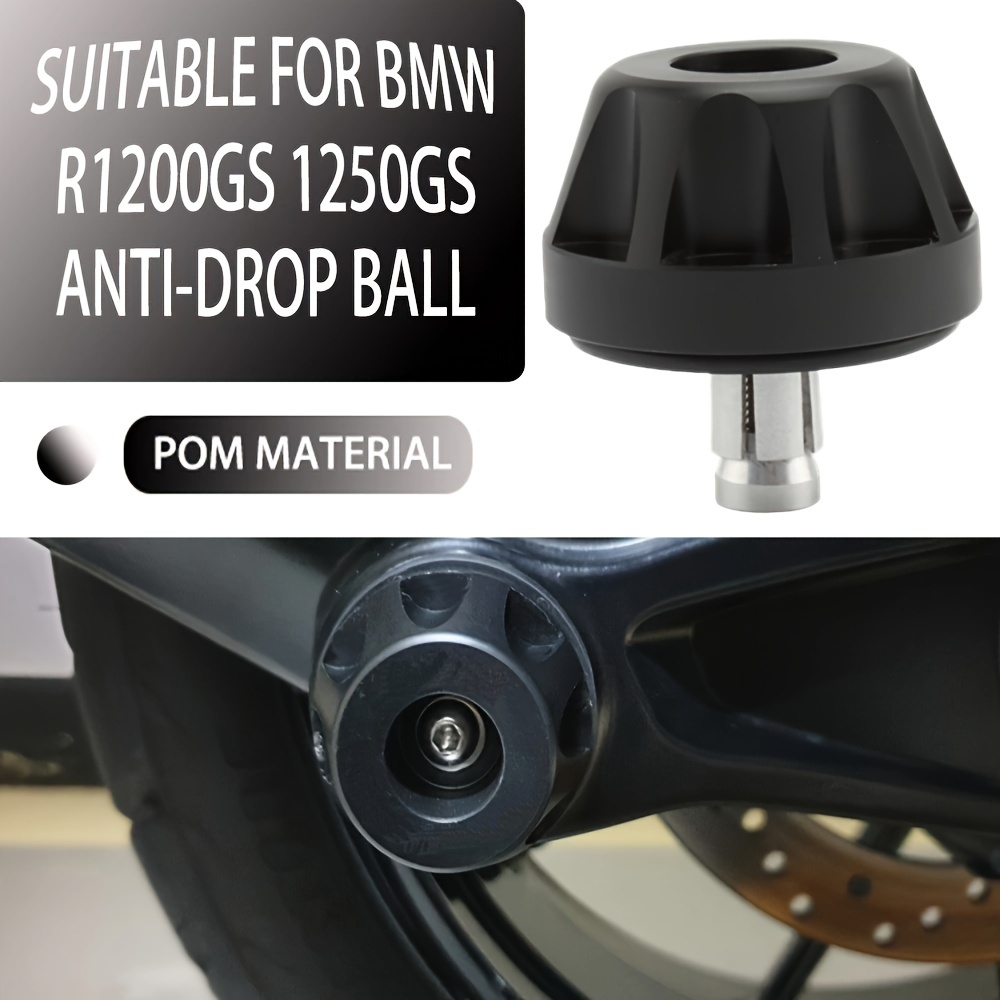 

For Bmw R1200gs R1250gs Motorcycle Rear Axle Sliders - Pom Material Anti-drop Protection Ball Shaft Guard