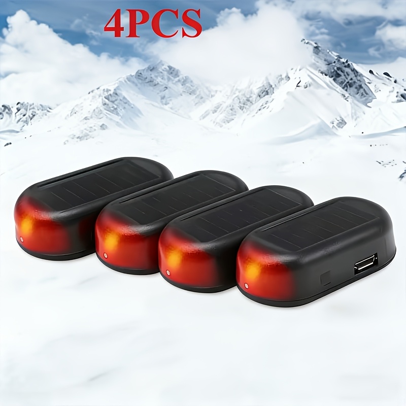 4pcs pack     car window glass winter anti ice and snow usb powered   supplies for christmas and thanksgiving gifts Product details 1