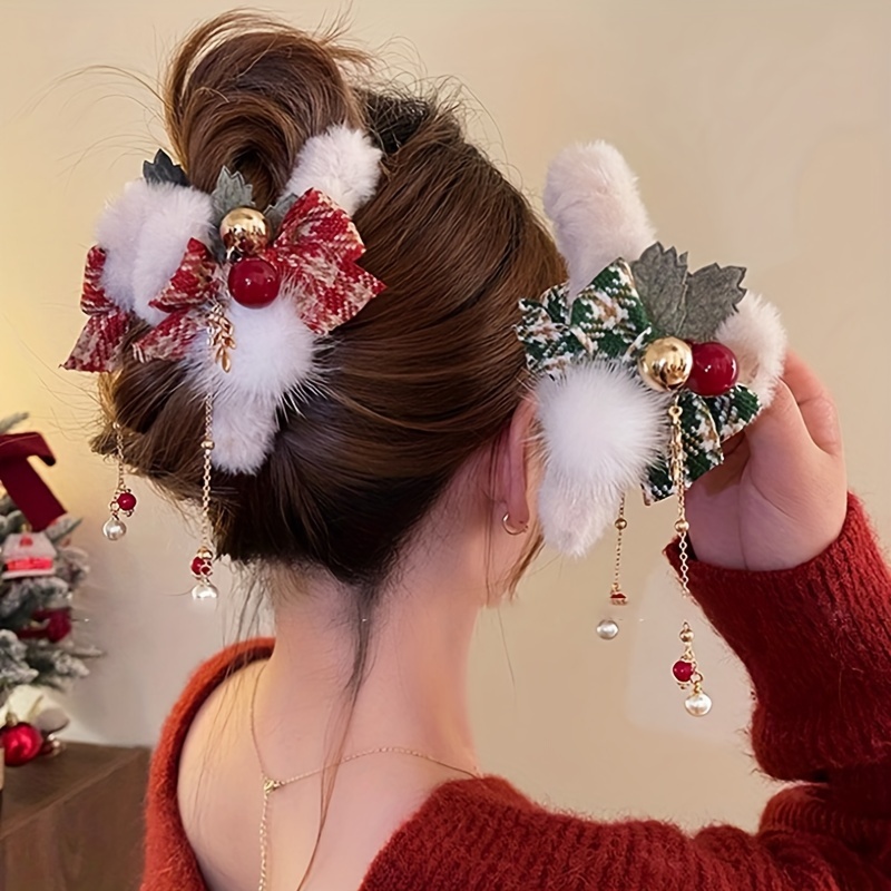 

2pcs Christmas Bow - For , &