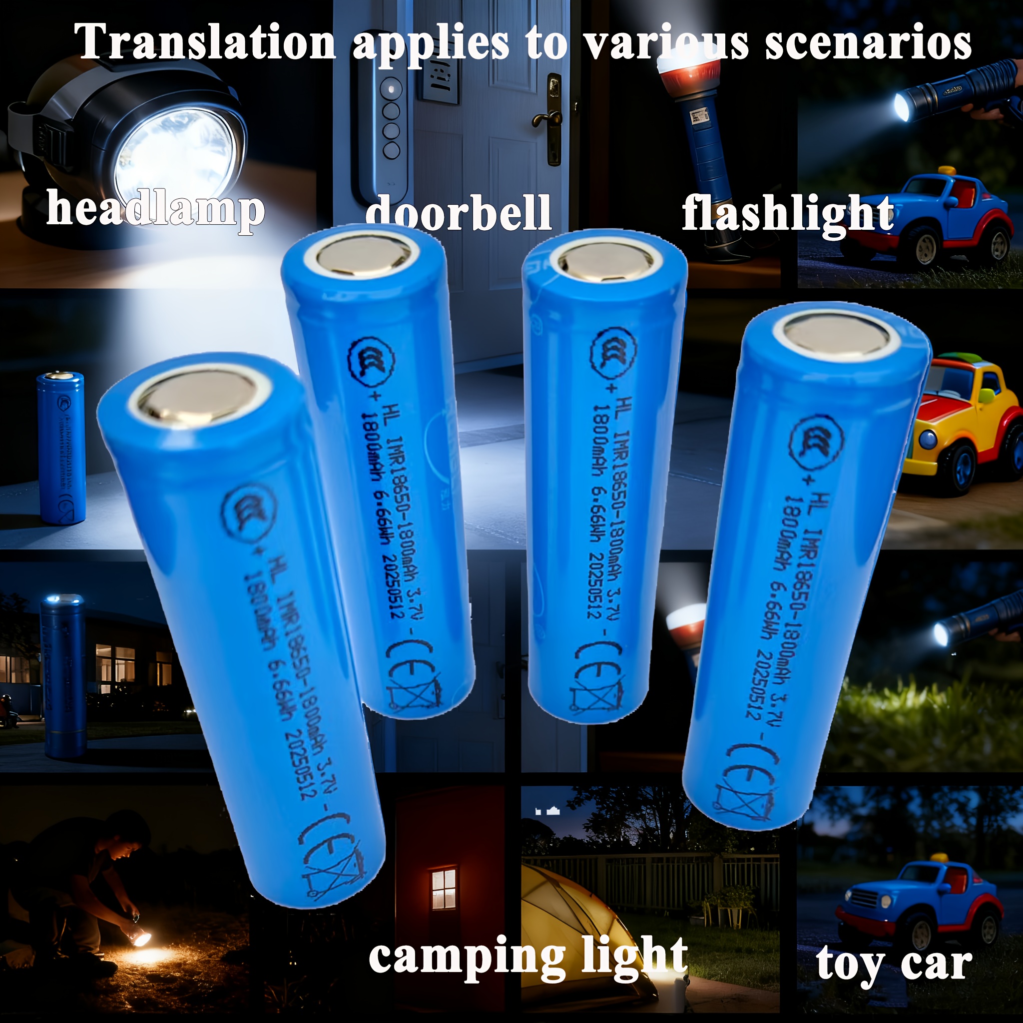 3.7 rechargeable lithium battery in flashlight HAKADI 18650 3.7V 2900mAh Lithium-Ion For Flashli – hakadibattery 10mm*44mm 3.7V 3500mAh Li-ion Rechargeable Battery