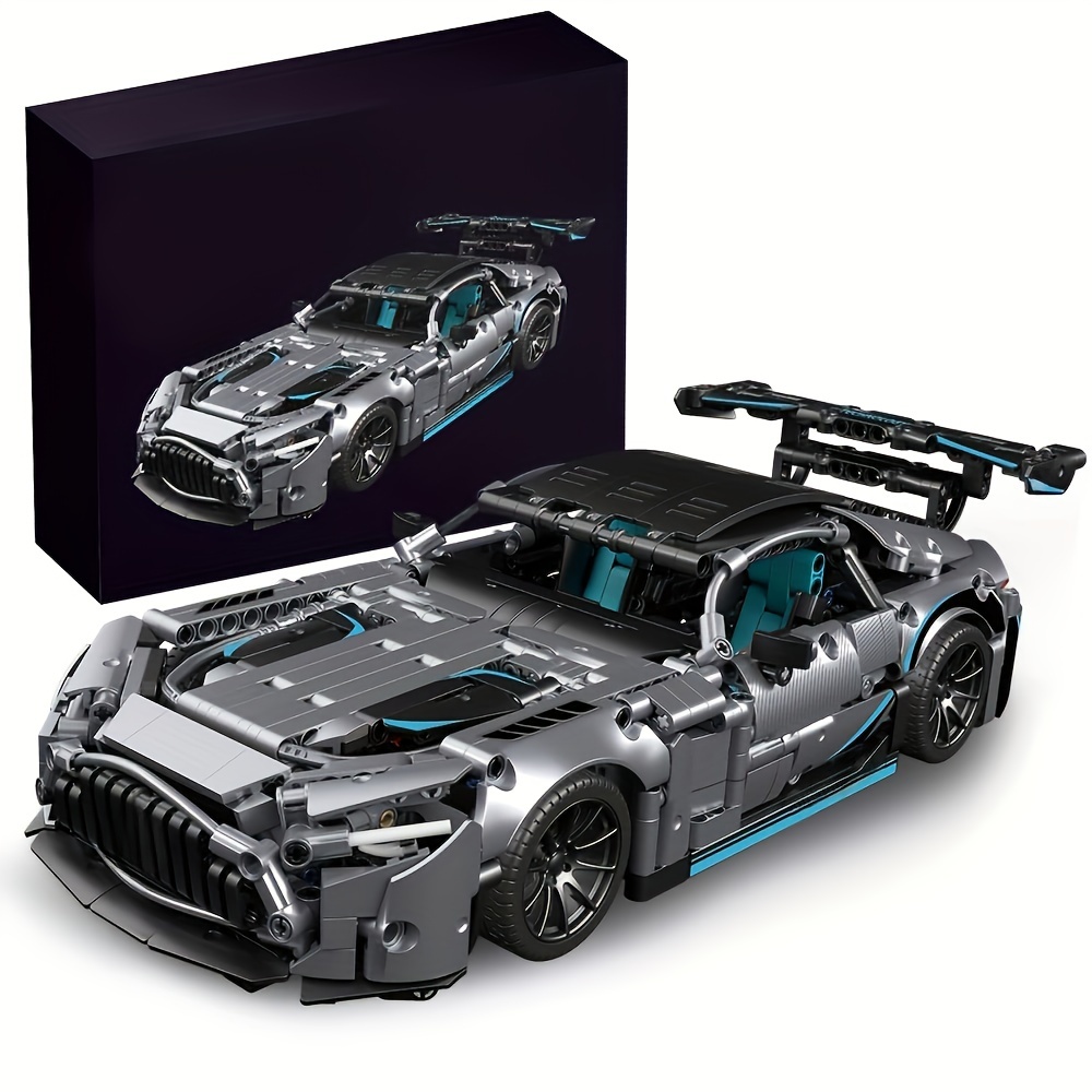 

Sports Car Building Blocks Toys Adults Kits, 1:14 Moc Building Set Raceing Car Model, For Adult (1466pcs)