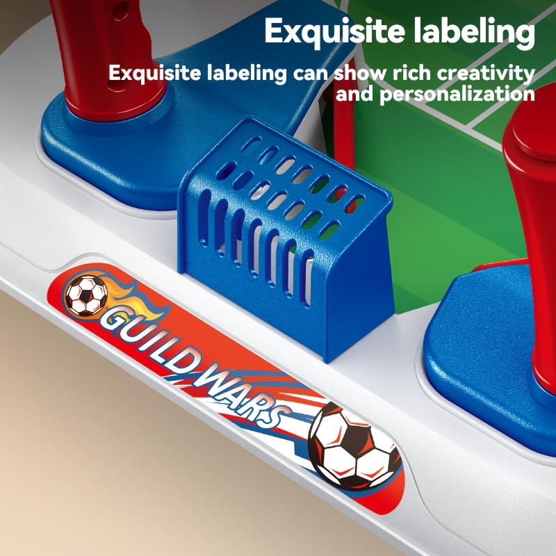 new double player table football field game educational gift for boys and girls interactive birthday holiday present desktop game for kids aged 3 6 years Product details 6