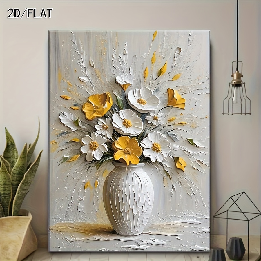 2d Flat, 2d/flat Hd Printed Painting, Canvas Painting, Cream Style Wall Art. Suitable For Office, Hallway, Living Room, Bedroom, Bathroom, Room, Café, Book Bar Wall Art Decoration. Decor Painting