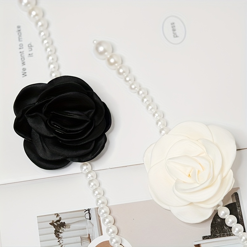 a two in one camellia waist chain - Temu Oman display picture 1