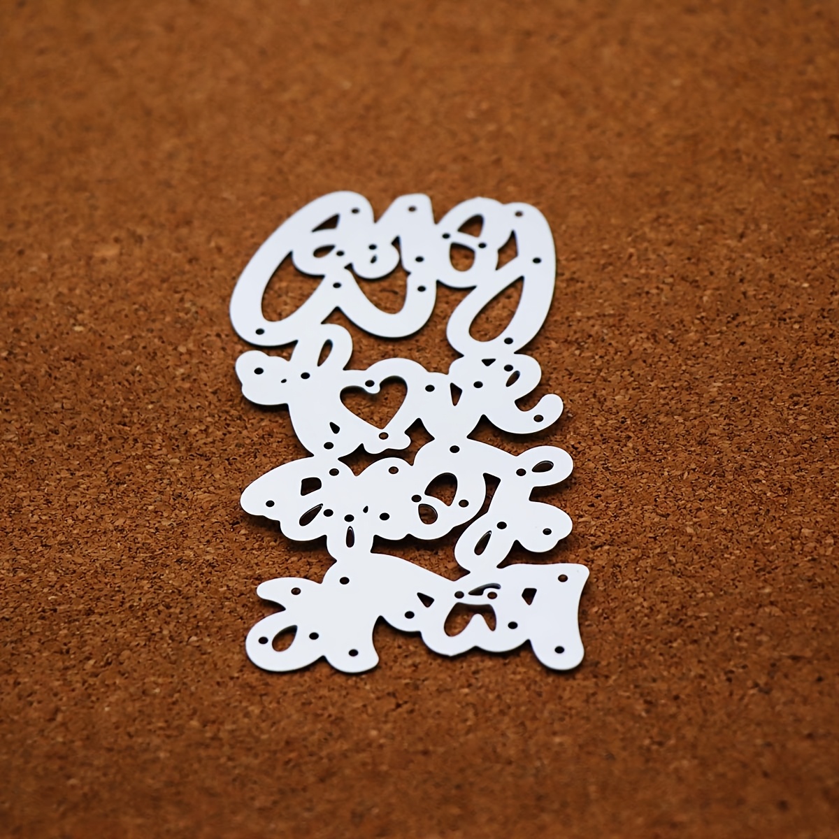 TEMU Fustelle per taglio metallo con la "amore", realizzate in acciaio al carbonio qualit�, modelli per fustellatura a per cartone, adatte per stampi