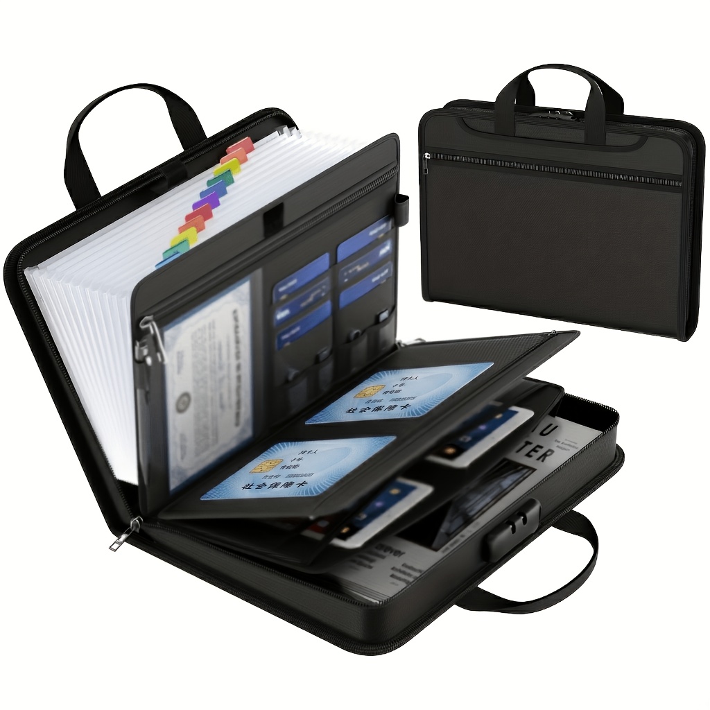 a3 file bag sold on Temu United States