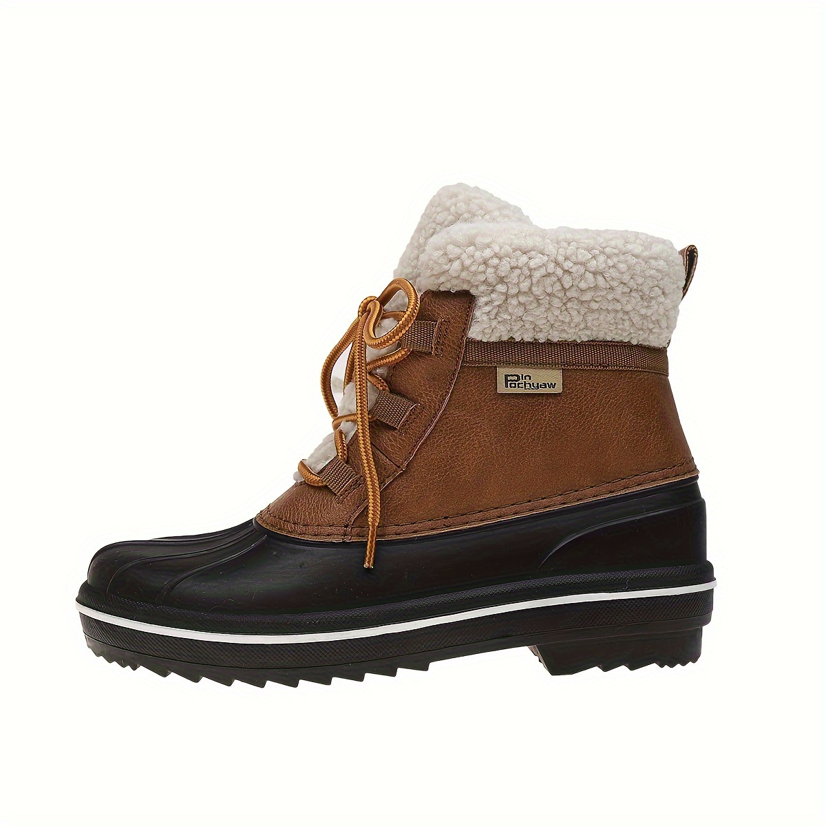 women snow boots sold on Temu Canada