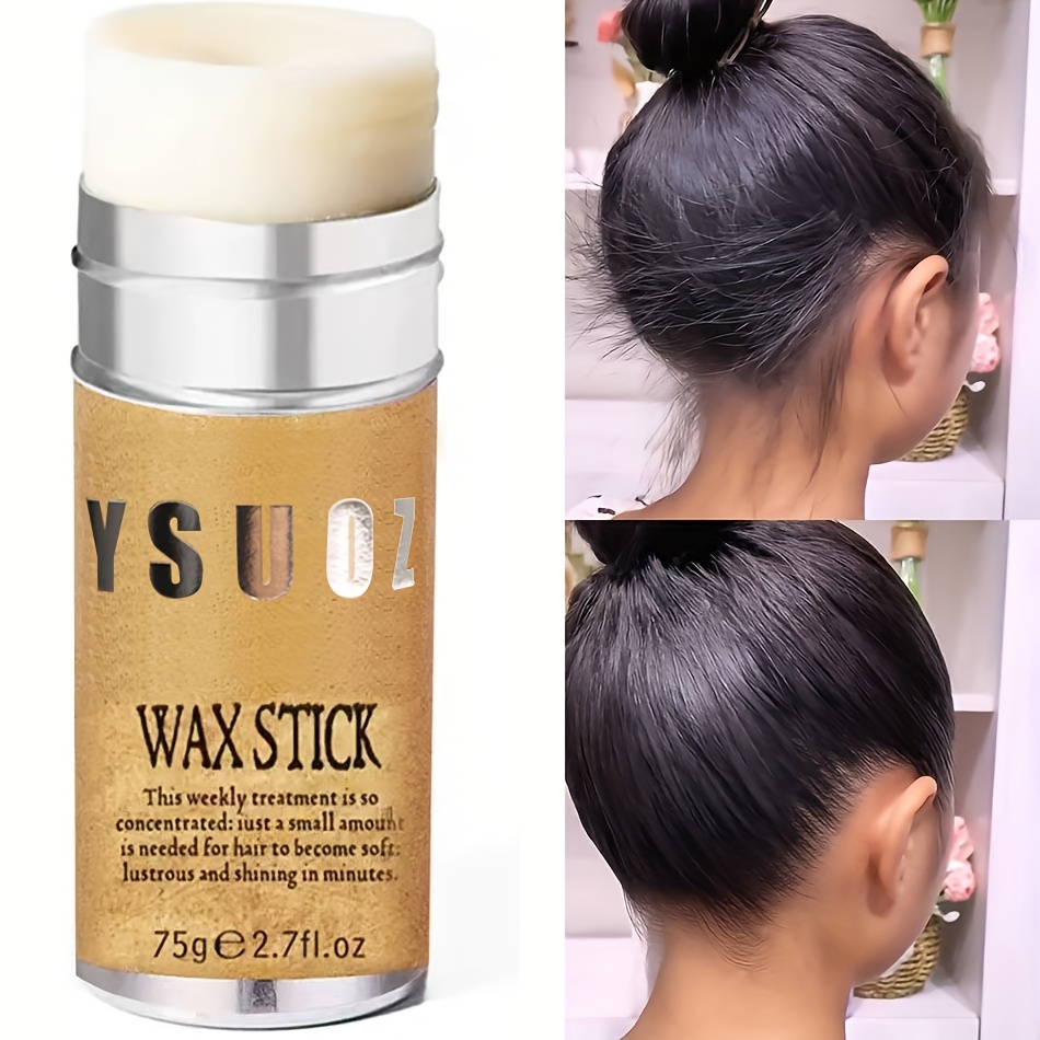 2 7  wax stick non greasy styling cream for   edge control frizz hair management suitable for normal hair types