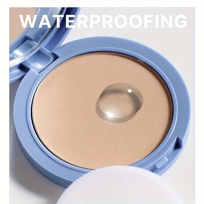 3-Color Oil-Control Matte Powder - Long-Lasting Flawless Setting Powder, Facial Makeup Loose Powder, Flawless Setting Powder Compact, Comes with a Puff, Translucent Loose Powder, an Oil-Control, Waterproof