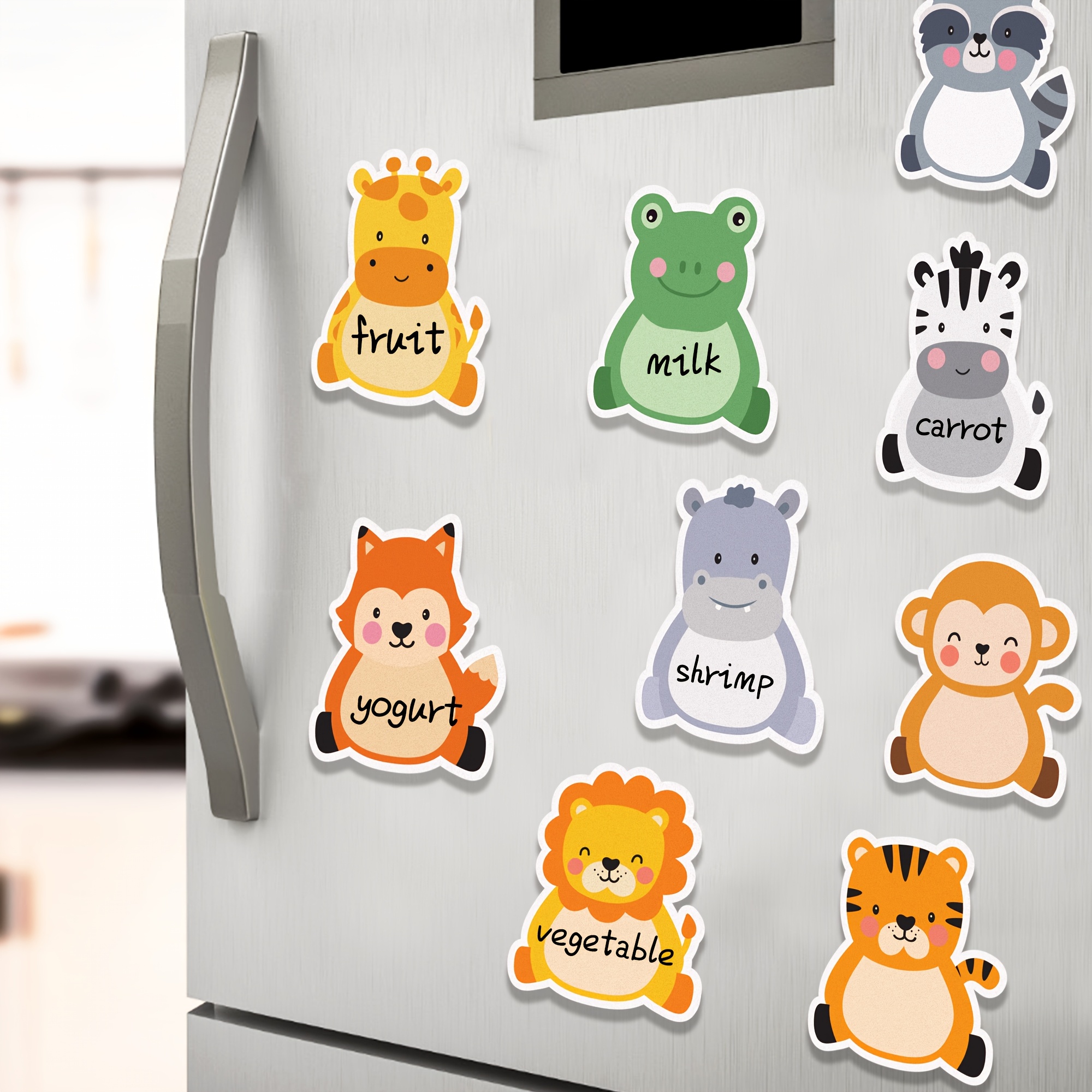240pcs Cartoon Jungle Animals Sticky Notes
