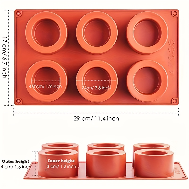 silicone round cup cake mold 3d baking tray for wedding cakes mousse chocolate oval shaped kitchen and restaurant essential details 3