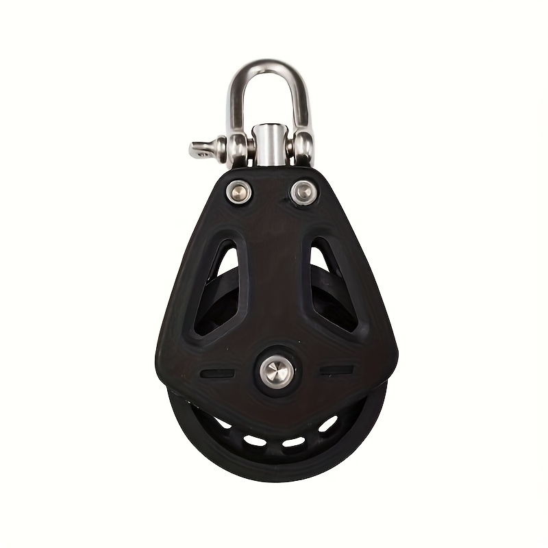 1pc Sailboat Pulley System Gym Nylon Roller Cable Use Pilates Yoga Roller Accessory