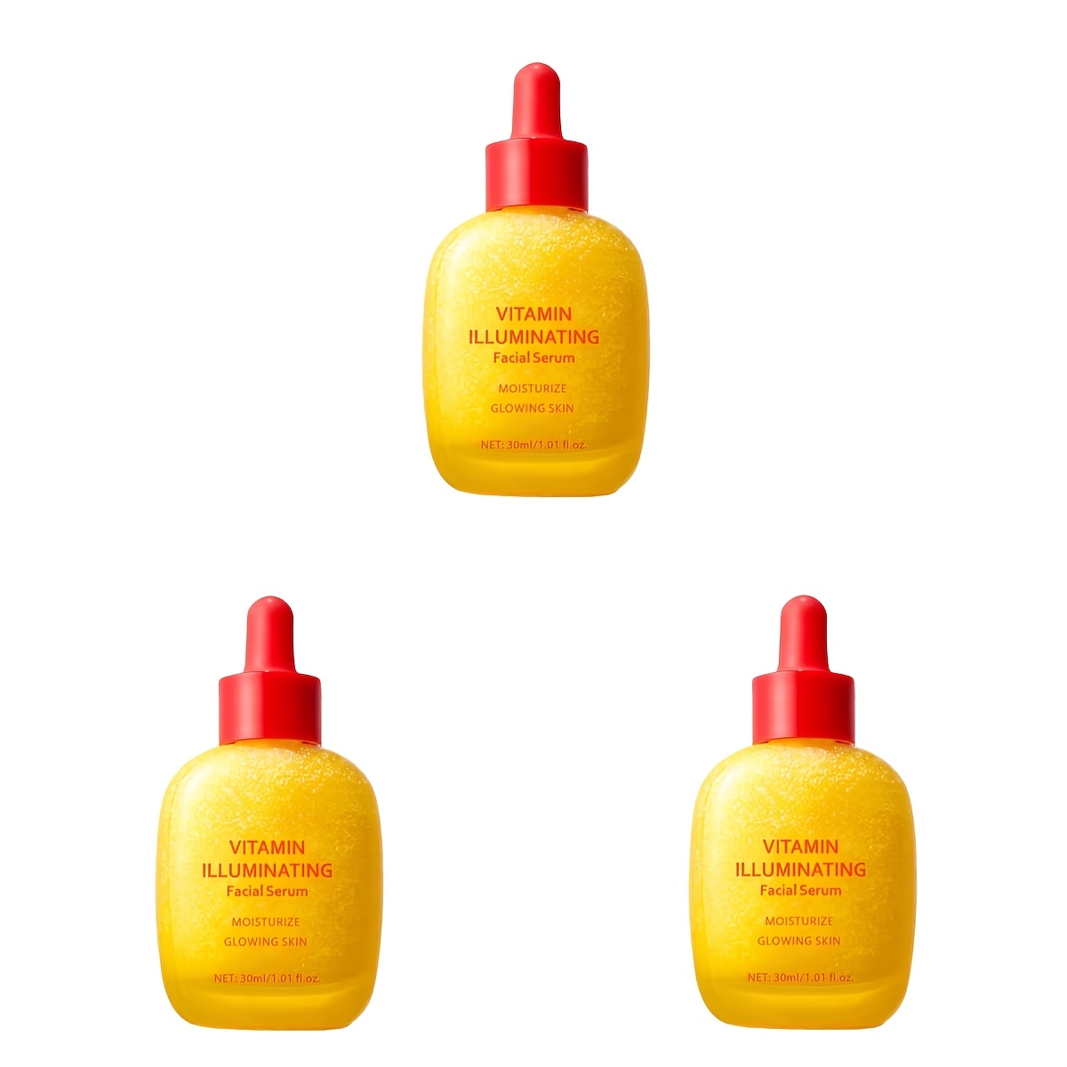 TEMU Buy 1 Get 2 Free (3pcs) Vitamin Skin Brightening - Vitamin C And Nicotinamide Skin Brightening | And Skin With Ceramide And Hyaluronic Acid