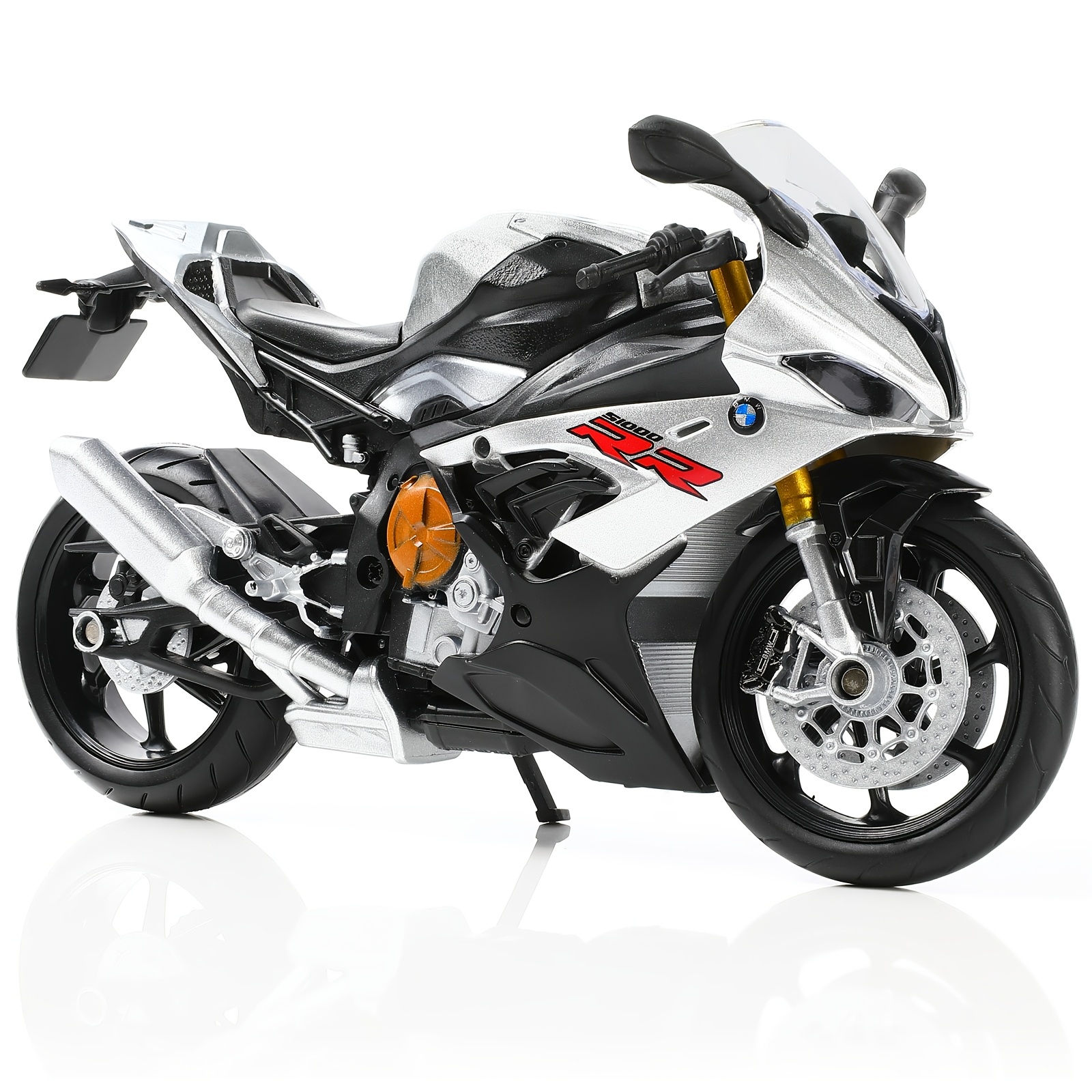 1:12 Superbike Model - Alloy Chassis And Abs , Premium Die-cast With Plastic Base For Collectors, Desktop Showcase
