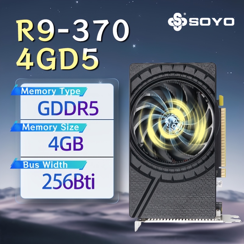 r9 370 4gb graphics card 256 bit gddr5 video - Temu United Arab 