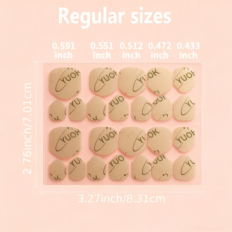 Gen2 Ultra-thin Strong Nail Tips, 312pcs/13sheets & 168pcs/7sheets, Waterproof Long-lasting Easy Removal Press On Nails