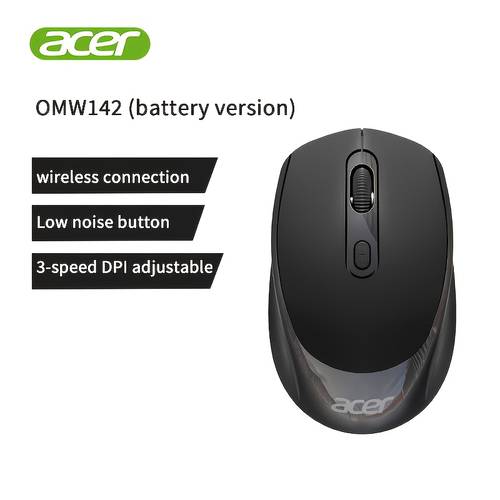 wireless mouse featuring a quiet design thats office work and study wireless compatible with laptops and desktop computers compact portable and easy to store long with convenient battery