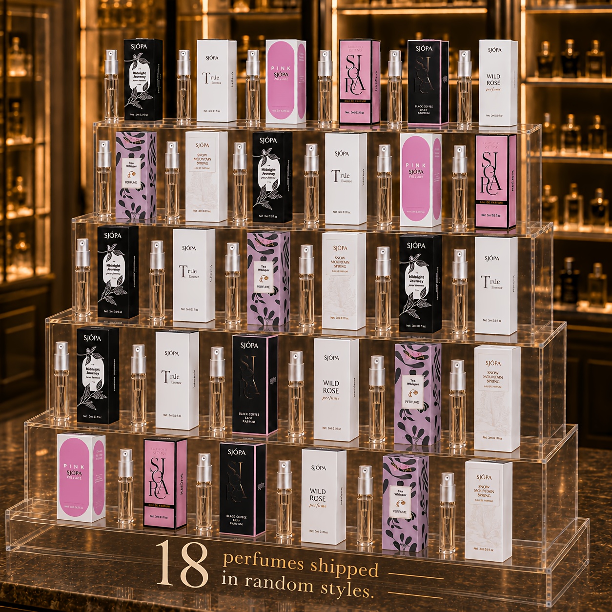 TEMU This 18-pack Of Random Scented Mini For Perfumes For Women Is Perfect For Use, Daily Use, And Gifting (floral/fruity/ Scents). An For Perfume