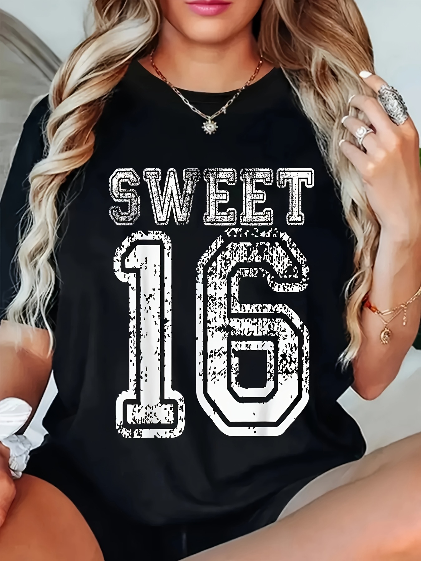 16 party outfit number 16 print stretchy Temu Norway