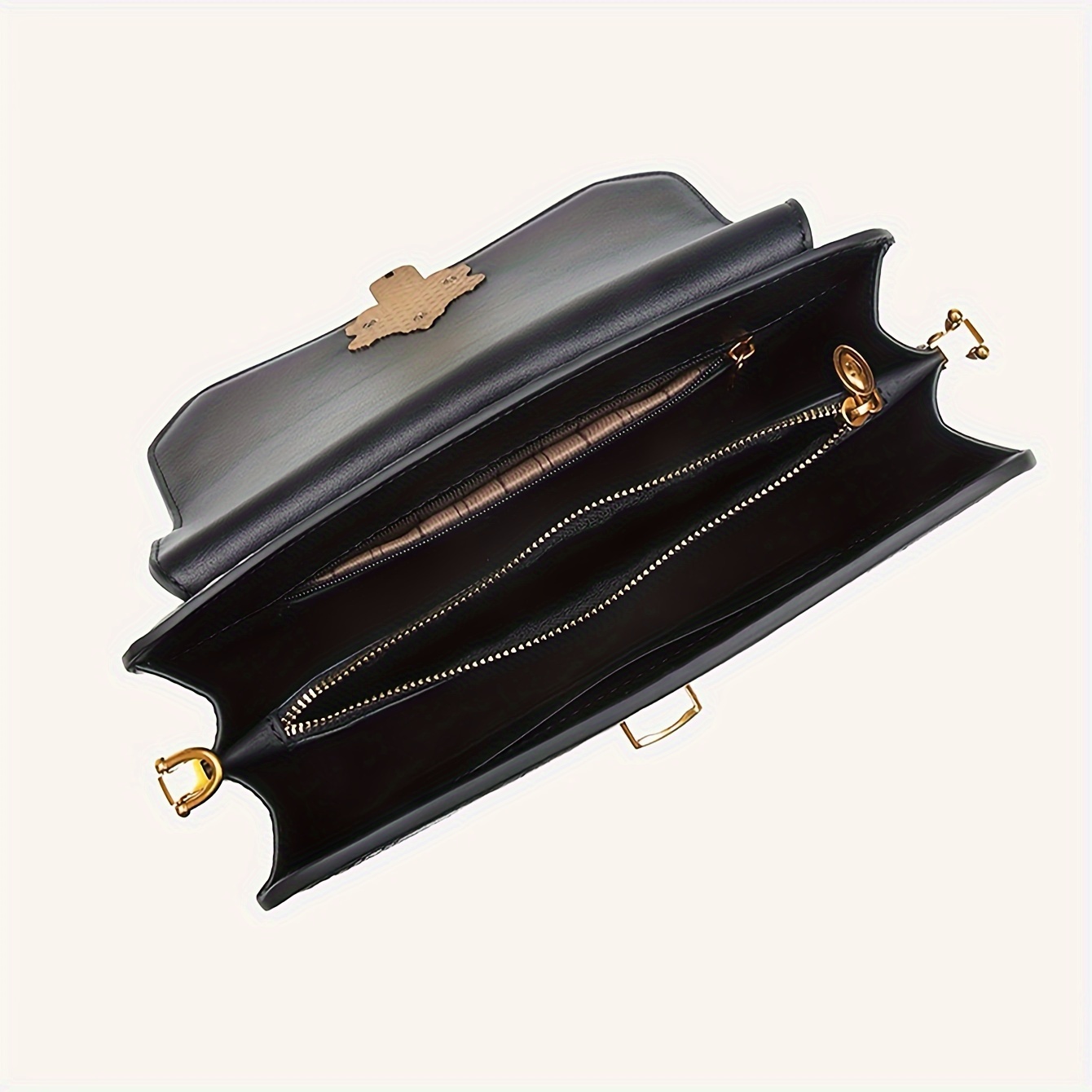 Luxury 2024 New Style Retro Women'S Handbag, Fashionable Trendy Blue  Golden Snake Pattern Bag with Lock Elegant Shoulder Handbag with Deta