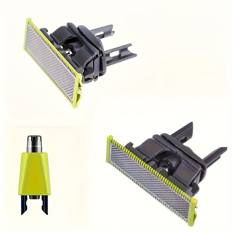 3pcs/Set Replaceable Shaving Unit Razor Head Trim Accessories Compatible  With OneBlade One Blade Shaver Parts