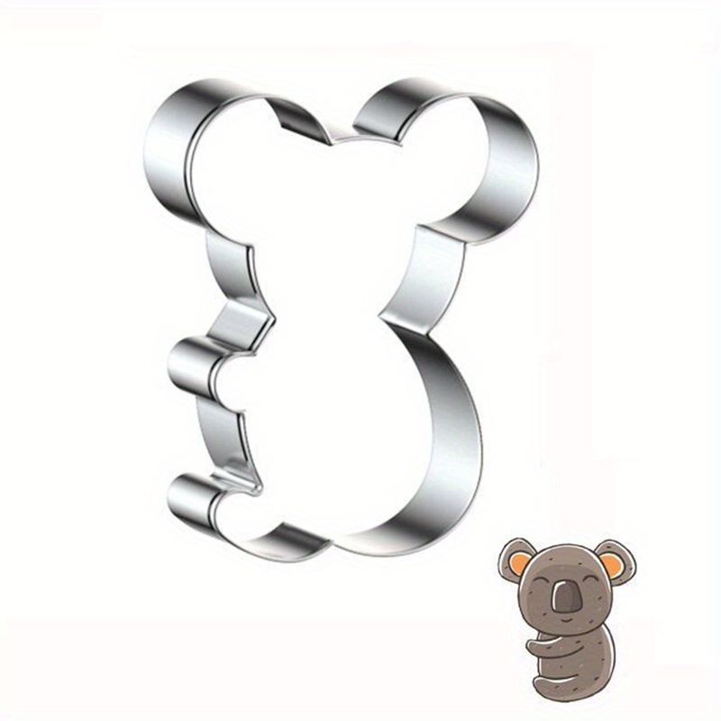 Hardware Stainless Steel Cartoon Koala Biscuit Mold Cake Cookie Cutter