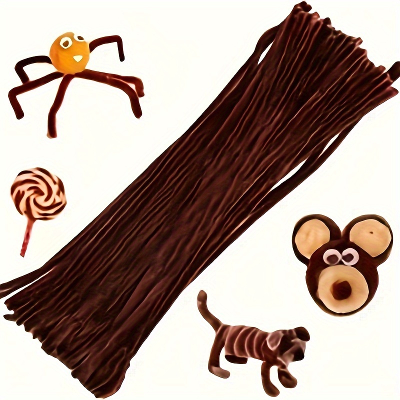 

Pcs Pipe Cleaners Craft Set - Flexible Nylon & Iron Chenille Stems For Diy Art Projects And